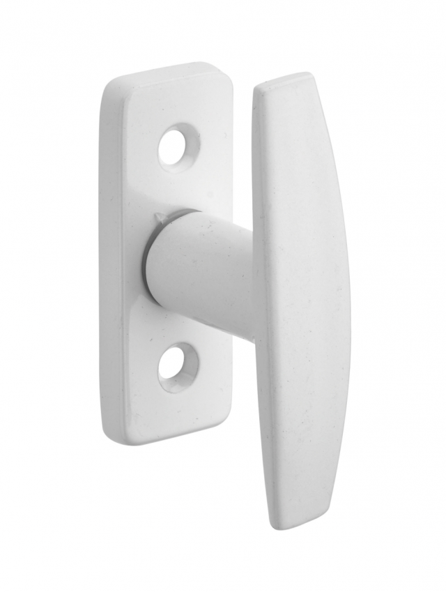Handle, Hebe window knob, white lacquered