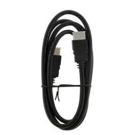 Cable de vídeo HDMI macho/macho de 1,5 metros, negro. - Zenitech - Référence fabricant : 1676