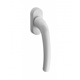 Window handle, 90° espagnolette lever handle with concealed screw, white - THIRARD - Référence fabricant : 002485