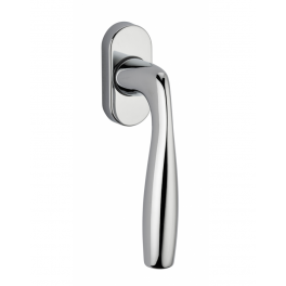Window handle, Shark lever handle with concealed screw, polished chrome allaige - THIRARD - Référence fabricant : 066704