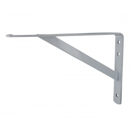 Konsole, verstärkter Winkel aus epoxidiertem Stahl 255 x 154 mm, weiß - CIME - Référence fabricant : 52371