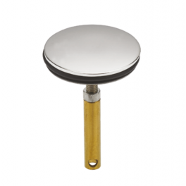 Edelstahlklappe für Waschbecken Durchmesser 39 mm, Schaft min. 40 max. 60 mm - Valentin - Référence fabricant : 041200.000.00