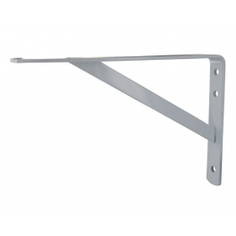 Konsole, verstärkter Winkel für schwere Lasten aus epoxidiertem Stahl 495 x 330 mm, weiß - CIME - Référence fabricant : EQ.003.BW