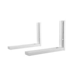 Wall bracket for microwave oven, angle bracket 220x460 mm, 2 pieces - CIME - Référence fabricant : 57766
