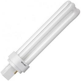 Ampoule fluorescente G24d-3, 26W, 1800LM, 2 broches, blanc froid - General Electric - Référence fabricant : G24D326W