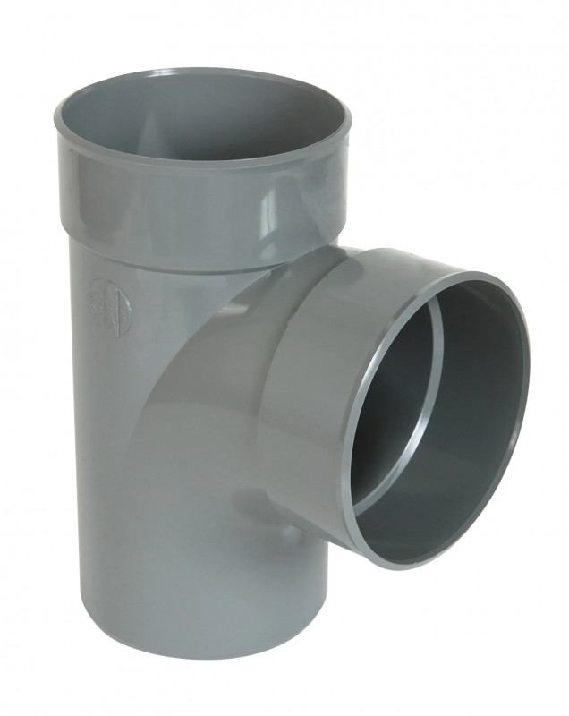 87 graden PVC T-stuk30 MF 200
