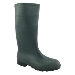 Green PVC-coated canvas boots, no safety features, size 42. - Vepro - Référence fabricant : BOTTES42