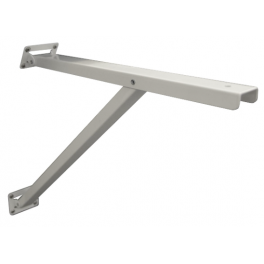 Angle bracket with variable inclination, L.390xH.315mm, white steel. - CIME - Référence fabricant : 52464
