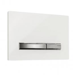 SIGMA 50 plate, white aluminium for UP320 - Geberit - Référence fabricant : 115.788.11.2