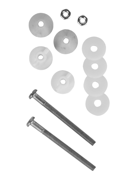Fasteners for tank / bowl mounting