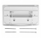 Placa integradora blanca de doble toque Marco 500 y 535 - Siamp - Référence fabricant : SIAPL34015210