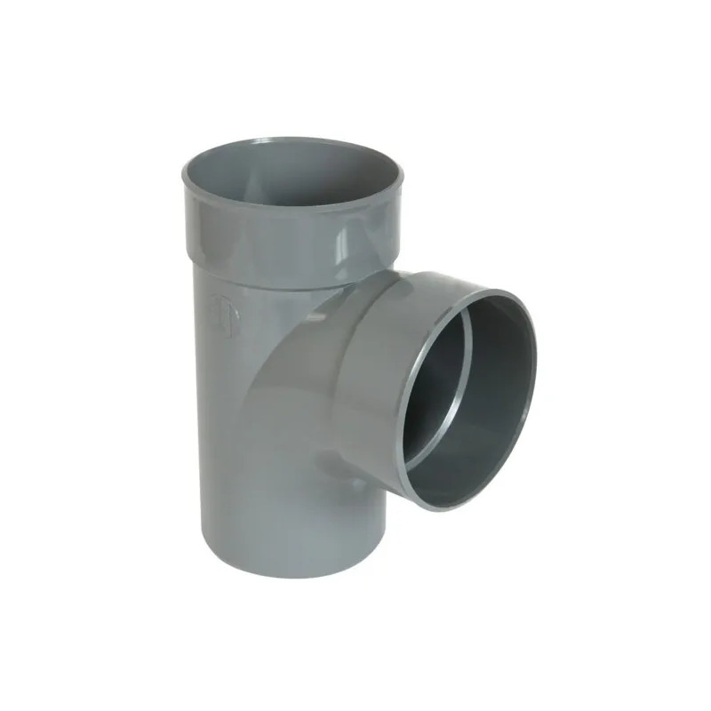Verkort 90 graden T-stuk MF 200/100/200