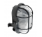 Hublot d'éclairage extérieur en applique avec grille 60W maxi, noir - ELEXITY - Référence fabricant : HBFHU141001