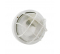 Hublot rond d'éclairage extérieur IP44 en applique avec grille, blanc - ELEXITY - Référence fabricant : HBFHU141008