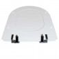 White toilet seat GALA MARINA, horizontal fixing