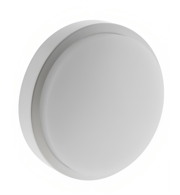Lampada rotonda impermeabile IP54 per esterni, 980 lumen, bianco, 14W