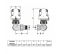 Cuerpo termostático de doble ángulo D o G 15x21 recto - Thermador - Référence fabricant : THRCTDEQ15D