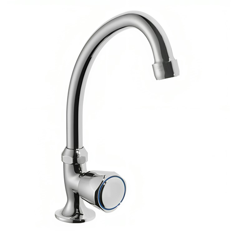 Cold water pillar tap 15 x 21 with flap