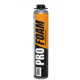 PRO FOAM espuma de poliuretano, PU pulverizable, 700 ml - SOUDAL - Référence fabricant : 120350