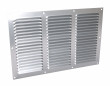 Grijs geanodiseerd aluminium met horizontale rechthoekige hor 20x30