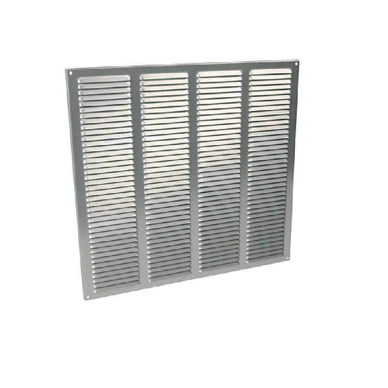 Grijs geanodiseerd aluminium groot model zonder vierkante hor 49x49