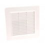 PVC wandlamp met horizontaal Rechthoekig insectengaas 226x323, wit