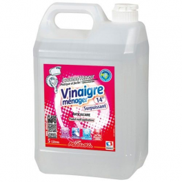 High-power household vinegar 14 degrees, 5 liters - Mieuxa - Référence fabricant : 213512