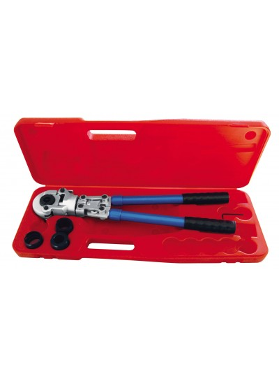 Set of crimping pliers for multi-layer pipes