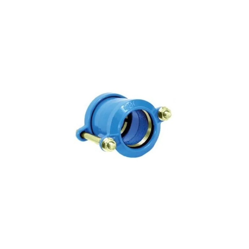 Giunzione autobloccante per tubo PE e PVC diametro 75 mm