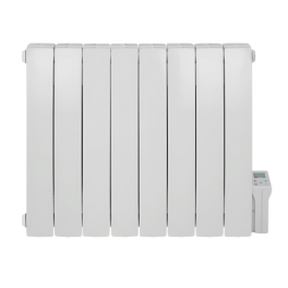 Electric fluid inertia radiator, 1500 W,<span class='notranslate' data-dgexclude>programmable</span>digital control, white - DELTACALOR - Référence fabricant : TACALINT050007F