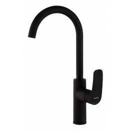 New fly" high black sink mixer, height 400mm. - Ramon Soler - Référence fabricant : 570611NM