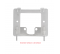 Control plate frame reverse side 1100/350 - Siamp - Référence fabricant : SIACH34115807