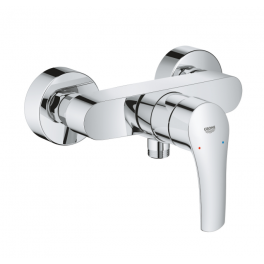 Grohe EUROSMART single-lever wall-mounted shower mixer tap - Grohe - Référence fabricant : 32172003
