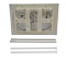 Plaque de commande SELLES blanche pour SULLY et BASTIA - Selles - Référence fabricant : ALLPL16219200000