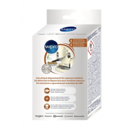 Descaling and degreasing kit for pod and espresso machines. - Wpro - Référence fabricant : M119487