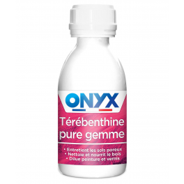 Pure gem turpentine, 190 mL bottle - Onyx Bricolage - Référence fabricant : C11051906