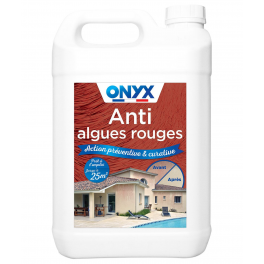 Anti red algae, preventive and curative treatment, 5 L canister - Onyx Bricolage - Référence fabricant : E19050503AR