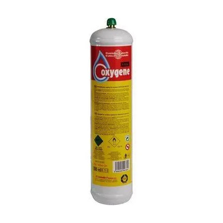 Ricarica di ossigeno: 930 ml