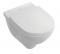 Abattant WC entraxe 15,5 cm Villeroy & Boch pour cuvette O.Novo, charnière acier inoxydable - Villeroy & Boch - Référence fabricant : VILAB9M396101