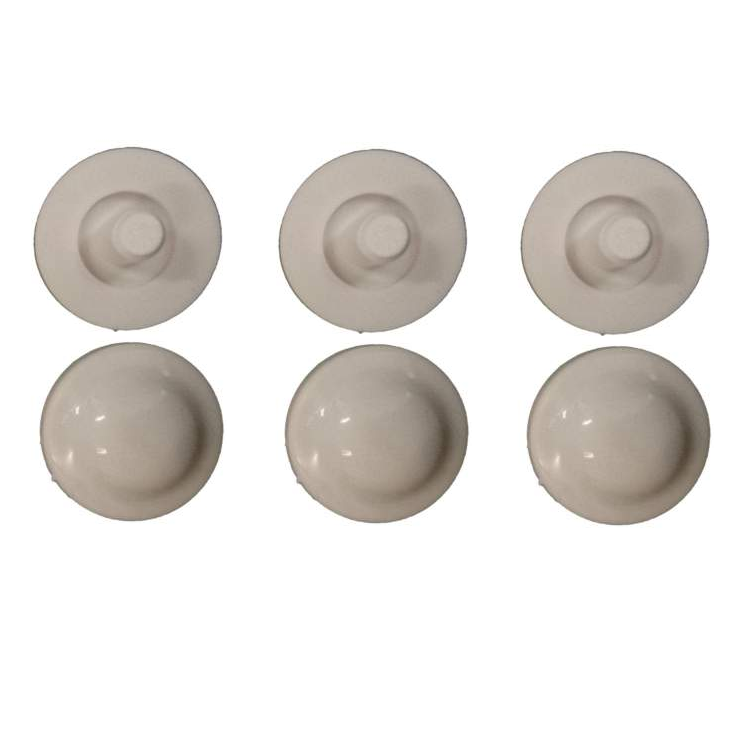 Set of 6 pads for toilet seat Antibes