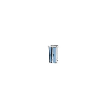 Chrome plated handle for YOUNG 2B door - Interior and exterior