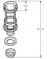 Complete bell tank for tank 128