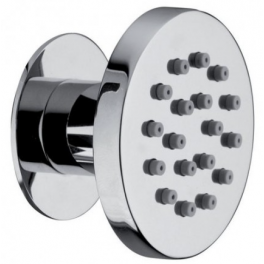 High-flow hydromassage swivel side shower, round. - PF Robinetterie - Référence fabricant : COX
