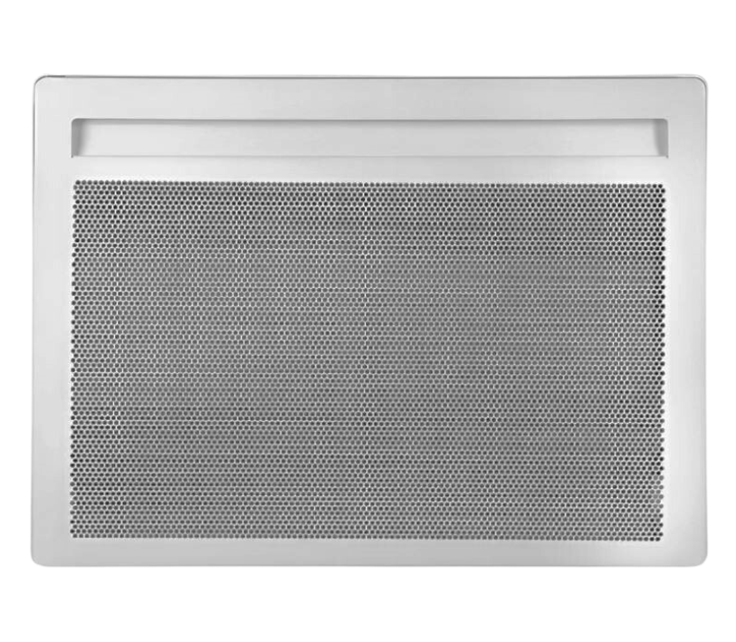Radiateur chauffage rayonnant électrique SOLIUS horizontal 500 W, blanc