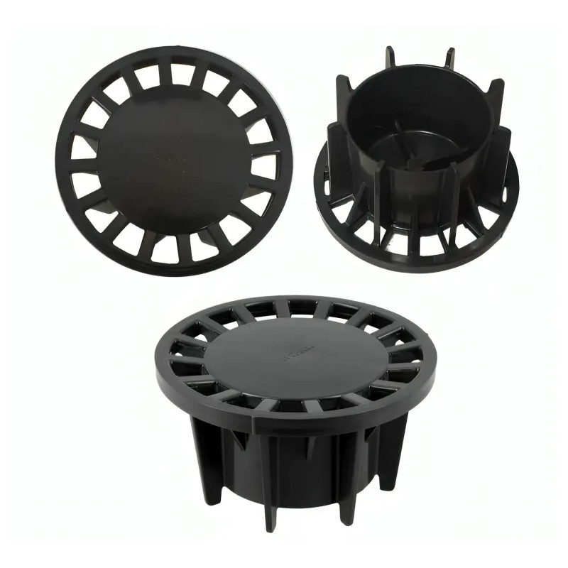 Gitter für Siphon 200 x 200 SC76, grau