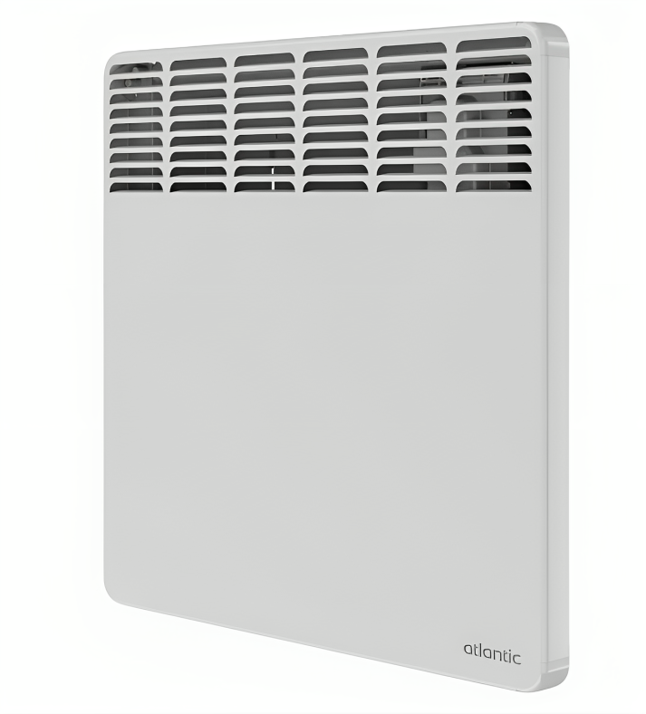 Electric convector radiator 500 W F617 horizontal,<span class='notranslate' data-dgexclude>programmable</span>digital box, white