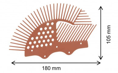 Anti-Vogel-Gitter, einzeln