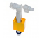 Válvula de flotador con marco "Slim&Silent - Cersanit - Référence fabricant : CERVAK99019