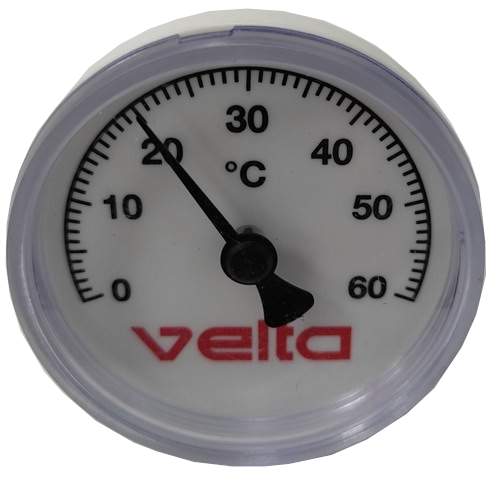 Termometro a immersione composito per collettore VELTA "Compact".