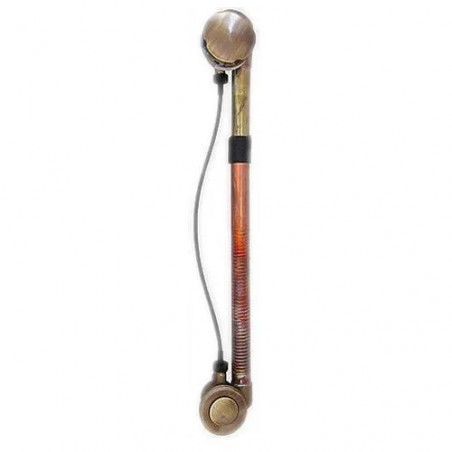 Vidage baignoire automatique vieux bronze - Paini